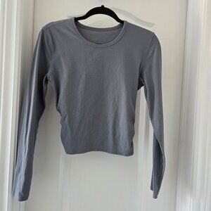 All it takes twist back long sleeve Top